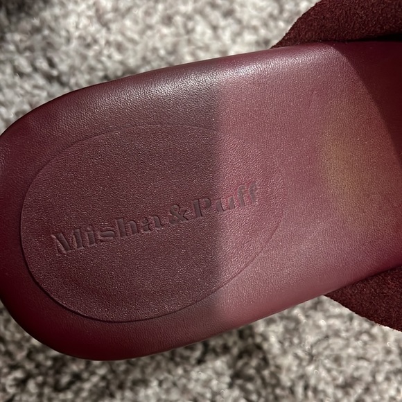 SOLD NWOB Misha & Puff Adult Pillow Clog in Madder Root Sz 42 - Picture 8 of 8